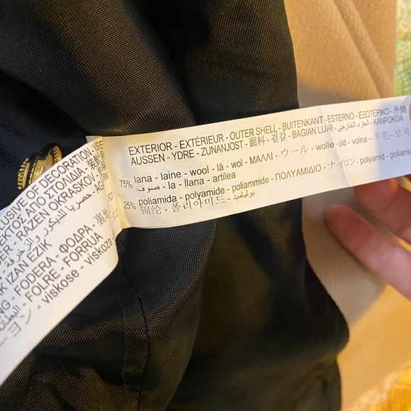 Zara Italian wool trench coat - Picture 5 of 5